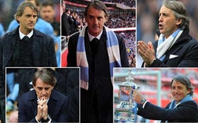 Đỉnh cao và vực sâu trong sự nghiệp của Roberto Mancini tại Etihad