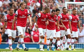 Arsenal mang đội hình "khủng" sang Việt Nam