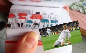 Flip Book: Những màn "biểu diễn" kĩ thuật mê hoặc của Ronaldo