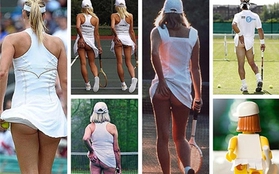 Tennis và trào lưu... vén váy khoe bàn tọa