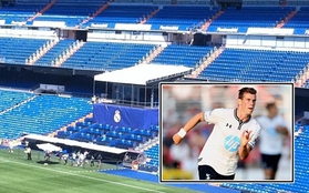 Real trang hoàng cho sân Bernabeu để đón Gareth Bale