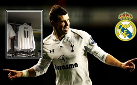 Đến lượt Adidas chính thức tung trang phục của Gareth Bale trong màu áo Real 