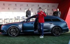 Ronaldo được tặng xế khủng Audi RS 6