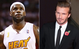 Beckham và LeBron James hợp tác làm ăn