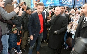 CĐV tại New York “phát cuồng” vì David Beckham 