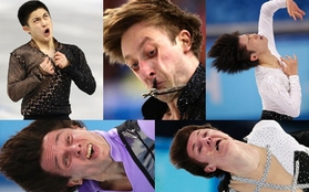 Những biểu cảm khuôn mặt siêu “khó đỡ” của các VĐV Olympic Sochi