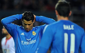 Ronaldo ức chế ra mặt vì Gareth Bale tranh sút phạt