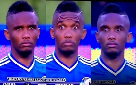 Hài hước vẻ mặt “ngáo ngơ” của Samuel Eto’o sau khi “hít” thuốc