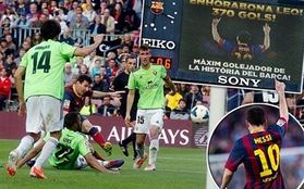 Lập hattrick, Messi trở thành tay săn bàn vĩ đại nhất trong lịch sử Barcelona