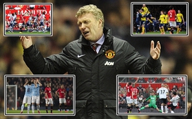 Tổng hợp những "cái nhất" xấu xí của Manchester United dưới thời David Moyes