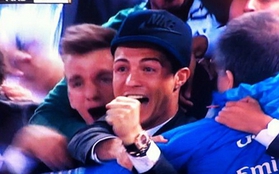 Muôn vẻ tâm trạng Ronaldo trong trận Chung kết Cúp Nhà Vua