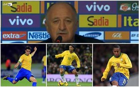 Danh sách dự WC 2014 của Brazil: Kaka, Robinho và Ronaldinho "ở nhà"