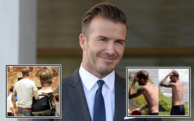 David Beckham đối diện nguy cơ... hói đầu như đàn em Rooney