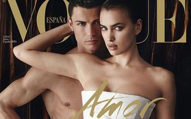 Ronaldo chụp ảnh nóng cùng bạn gái siêu mẫu