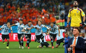 Van Gaal "hết phép", Argentina hẹn Đức ở Chung kết