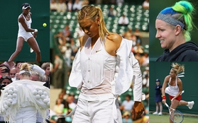 Những phong cách thời trang thảm họa nhất trong lịch sử Wimbledon