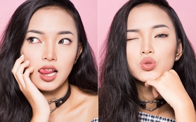 Học cách make up theo trào lưu "môi tều" quyến rũ với son nude  