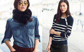 Liu Wen đơn giản mà cá tính trong lookbook mùa thu