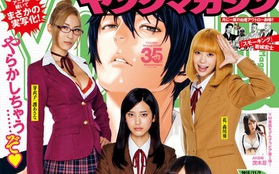 Soi tạo hình của bộ ba hội học sinh ngầm trong live-action siêu bựa "Prison School"