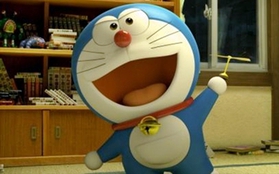 Mèo máy Doraemon sống động như thật trong phim 3D đầu tiên