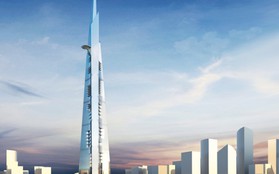 Tòa nhà cao nhất thế giới hiện đang được xây dựng tại Ả Rập Xê Út