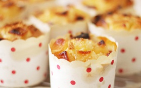 Nướng bánh muffin táo thơm lừng chào ngày mới