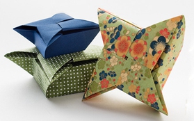 3 cách gấp hộp giấy origami nhanh và đẹp