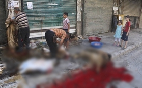 Cảnh giết mổ động vật nơi công cộng trong lễ hội Hồi giáo