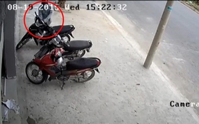 Clip tên trộm 5 lần quay lại bẻ khóa xe máy ở Sài Gòn