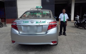 Bị xịt hơi cay, hành khách cướp vô lăng xe taxi Mai Linh bỏ chạy