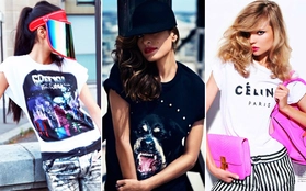 Những mẫu T-shirt nổi tiếng mà fashionista nào cũng có