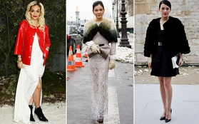 "Soi" street style của sao tại Tuần lễ thời trang Paris