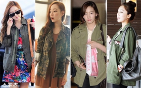 Học lỏm cách phối đồ theo military style của SNSD