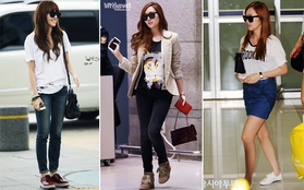 101 kiểu phối đồ cùng giày đế bệt phong cách như Jessica - SNSD