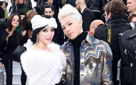 Taeyang và Lý Nhã Kỳ cùng tụ hội tại show của Chanel