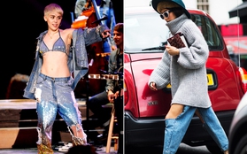 Jeans rách toạc gối - xu hướng "độc quyền" của nàng cá tính