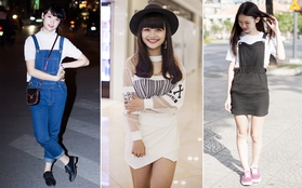 Phong cách đơn giản đầy cuốn hút của street style Bắc-Nam