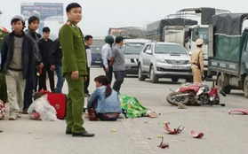 Hà Nội: Ô tô tông chết thảm một phụ nữ rồi bỏ trốn