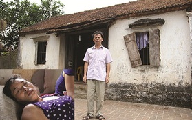 Cảnh sống khốn khó trong mái nhà liêu xiêu của ông Chấn sau án tù oan 10 năm