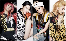 2NE1 máu lửa trình làng "Crush" trên sân khấu