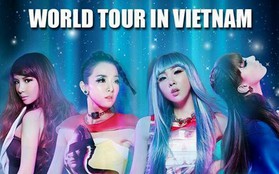 Sôi sục thông tin 2NE1 tổ chức concert tại Việt Nam