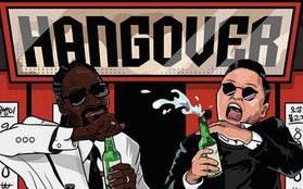 Tốc độ tăng view của "Hangover" (Psy) thua xa "Gentleman"