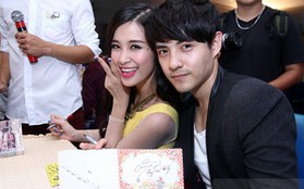 Fan chen chúc nhau xin chữ kí dàn sao Vpop