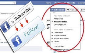 Facebook đổi Subscribe thành Follow: Không hề đơn giản