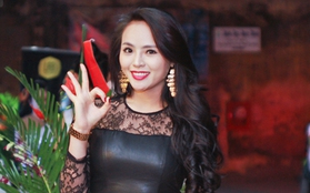 Lại Hương Thảo lần đầu xuất hiện sau khi thi Miss World