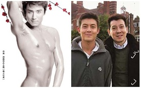 Bố Trần Quán Hy bị nghi "cặp" với... siêu mẫu nam