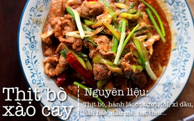 Menu chua cay - chỉ nghe thôi cũng thèm