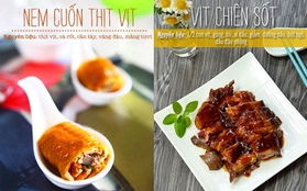 Gợi ý bữa tối ngon miệng chỉ với 1 con vịt