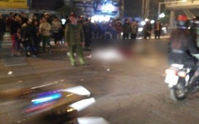 Hà Nội: Va chạm với xe tải, 2 thanh niên tử vong