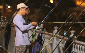 Cận cảnh người Sài Gòn với thú câu cá đêm